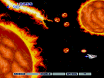 gradius II on pc-engine